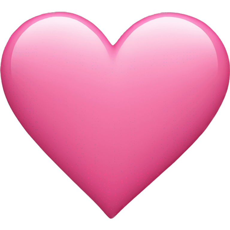 Pink simple heart emoji