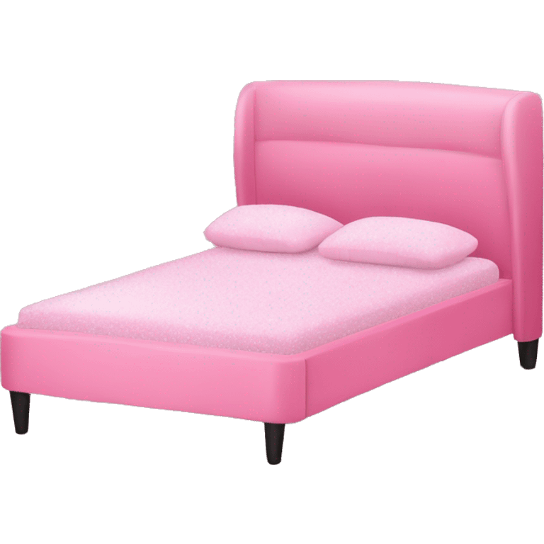 Pink glitter twinbed  emoji