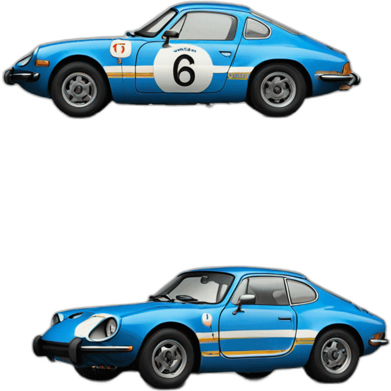 alpine a110 1972 emoji