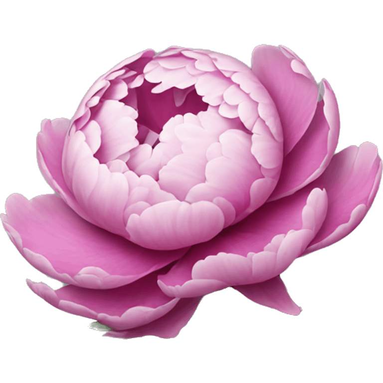 Peony emoji