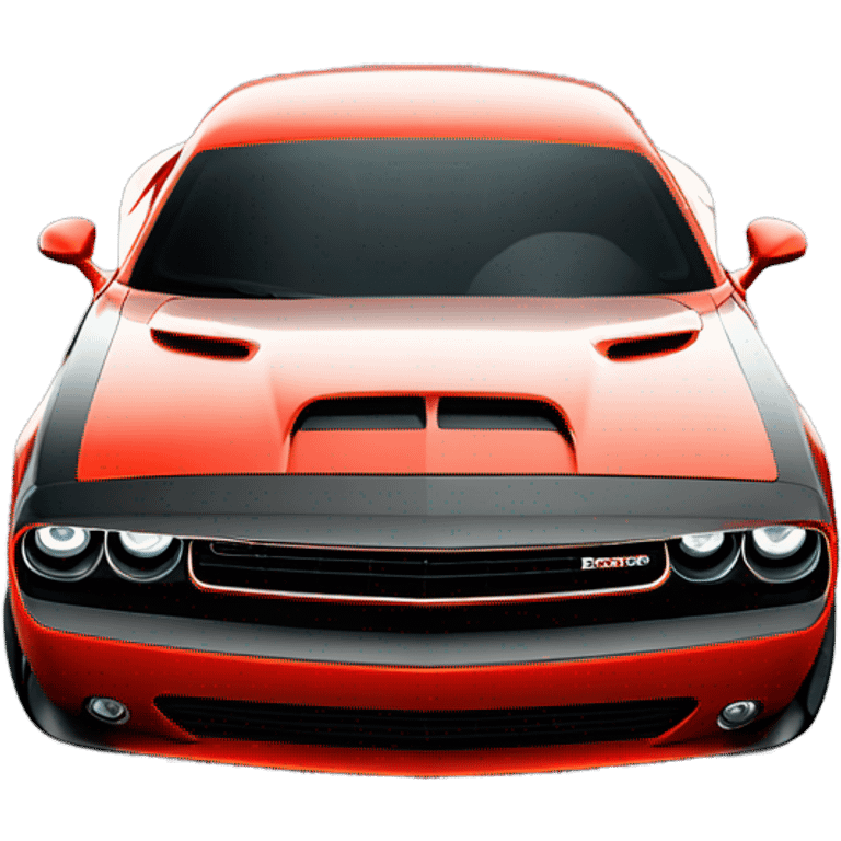 Dodge challenger  emoji