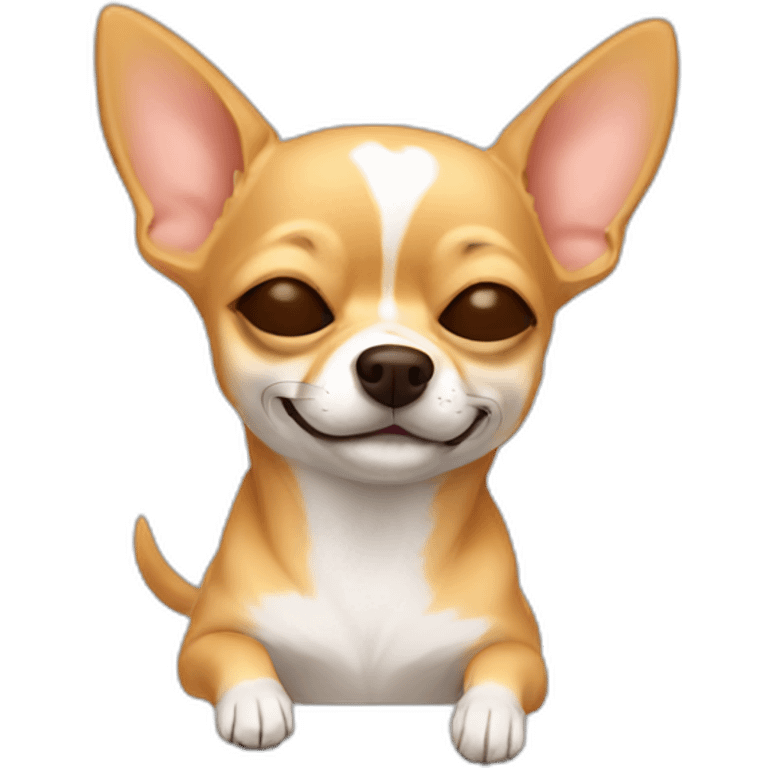 sleeping chihuahua emoji