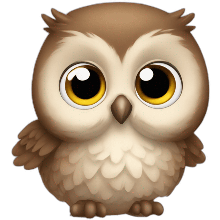 Baby owl emoji