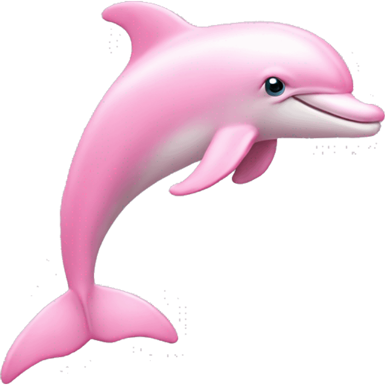 Pastel-pink-colors-dolphin emoji