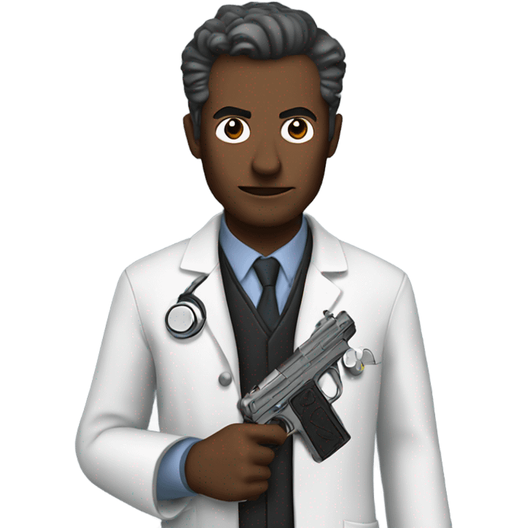 Doctor who with guns emoji