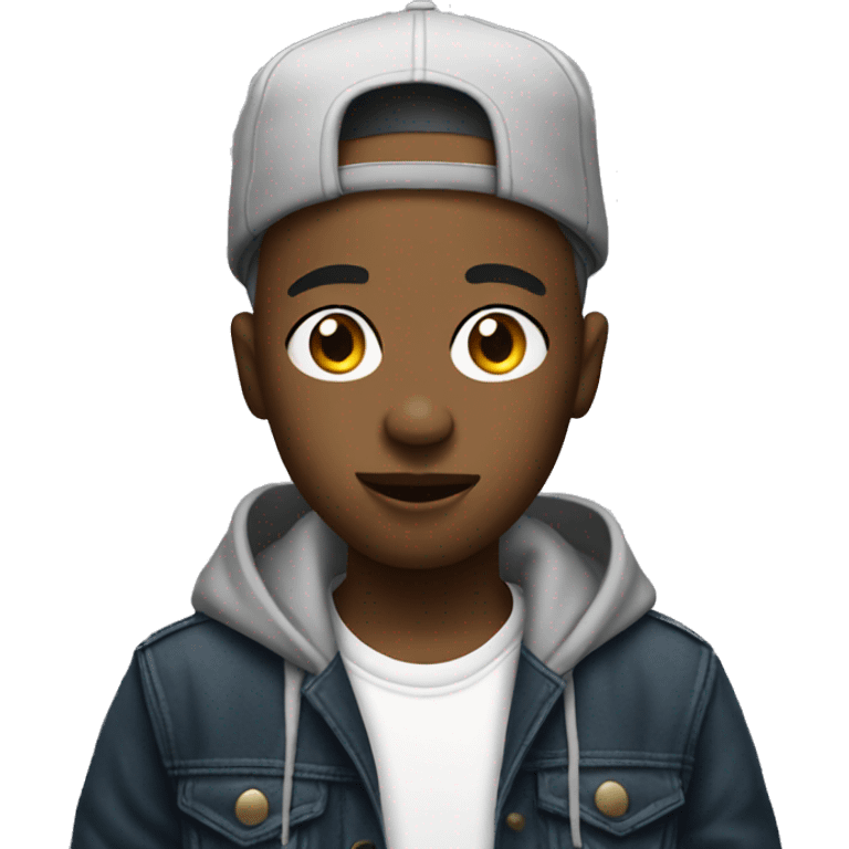 Rapper boy emoji