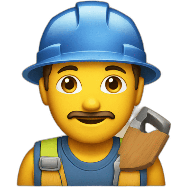 Wood worker emoji