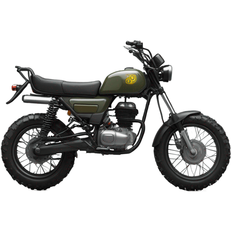 Mutt mongrel 125 motorcycle emoji