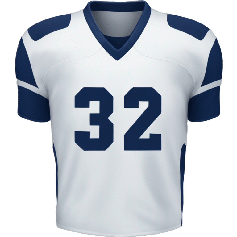 navy and white sports jersey  emoji