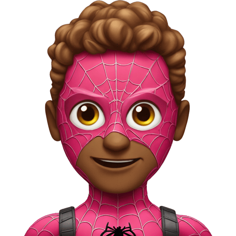 Pink Spider-Man  emoji