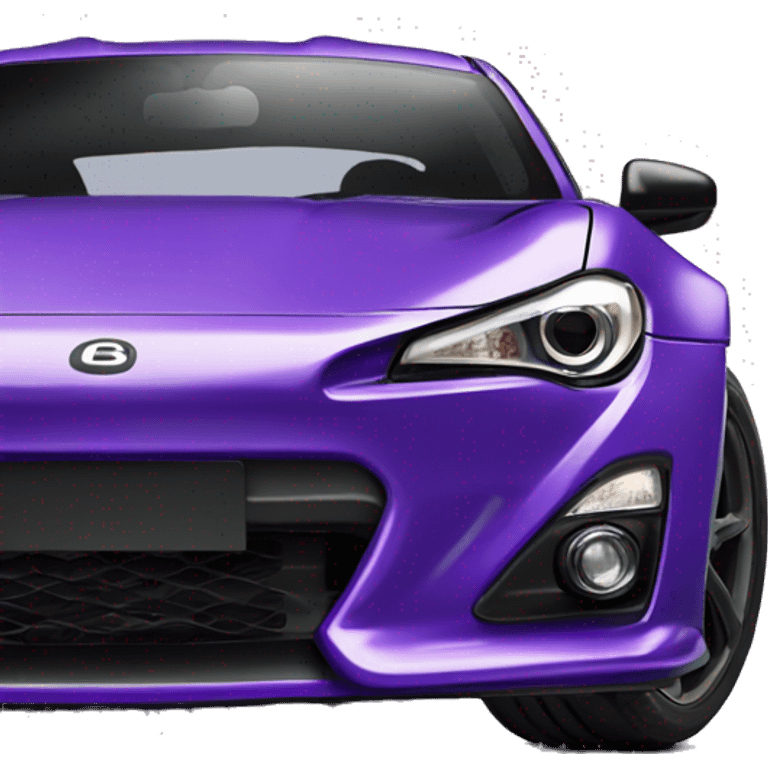 purple gt86 with a spoiler  emoji