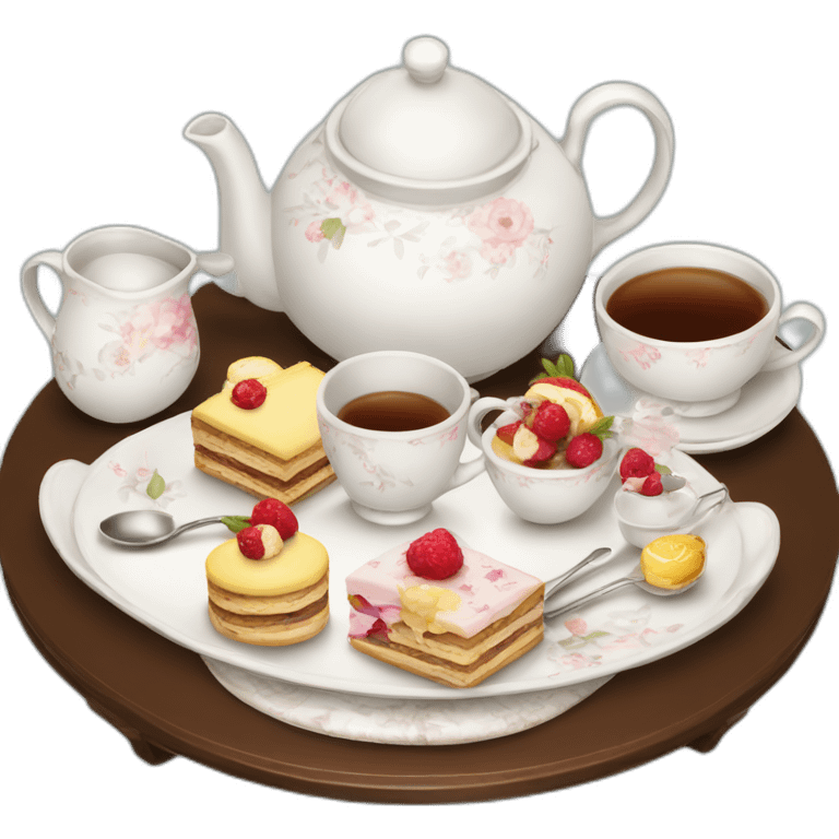 high tea set emoji