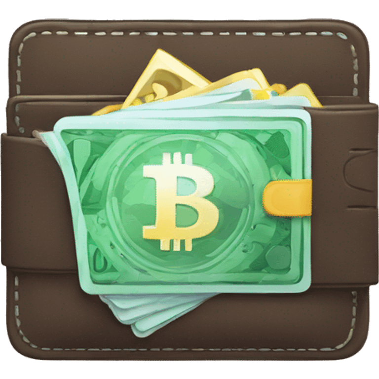 cryptocurrency wallet emoji