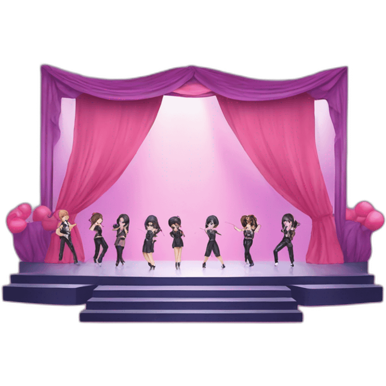 kpop performance stage emoji