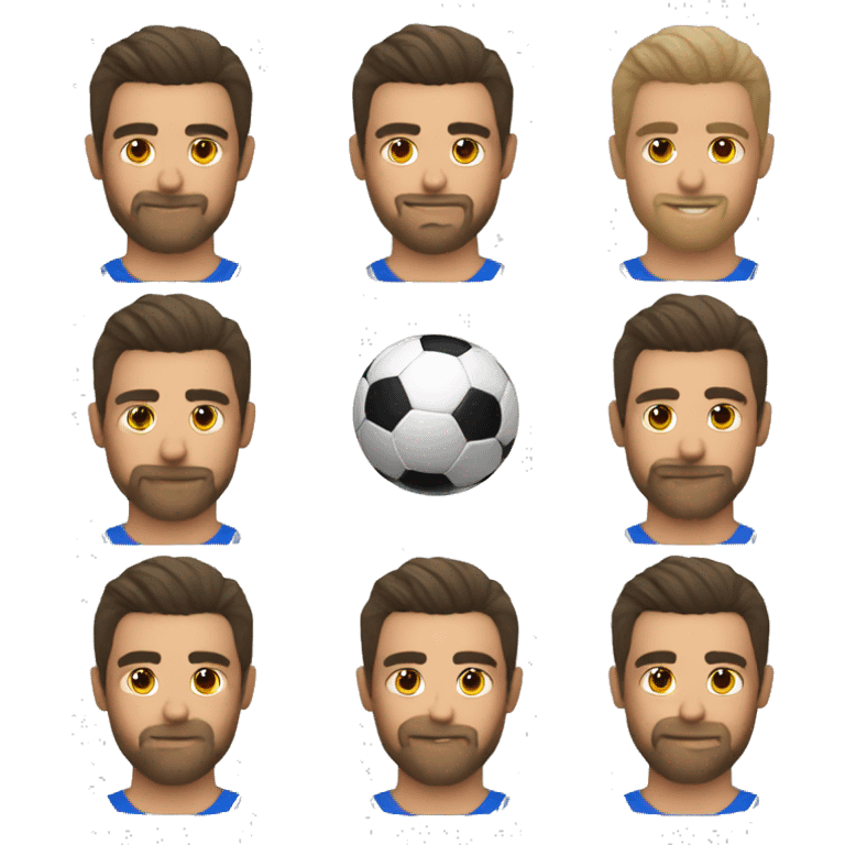 Toma mi foto de perfil y crea emojis sobre soccer emoji