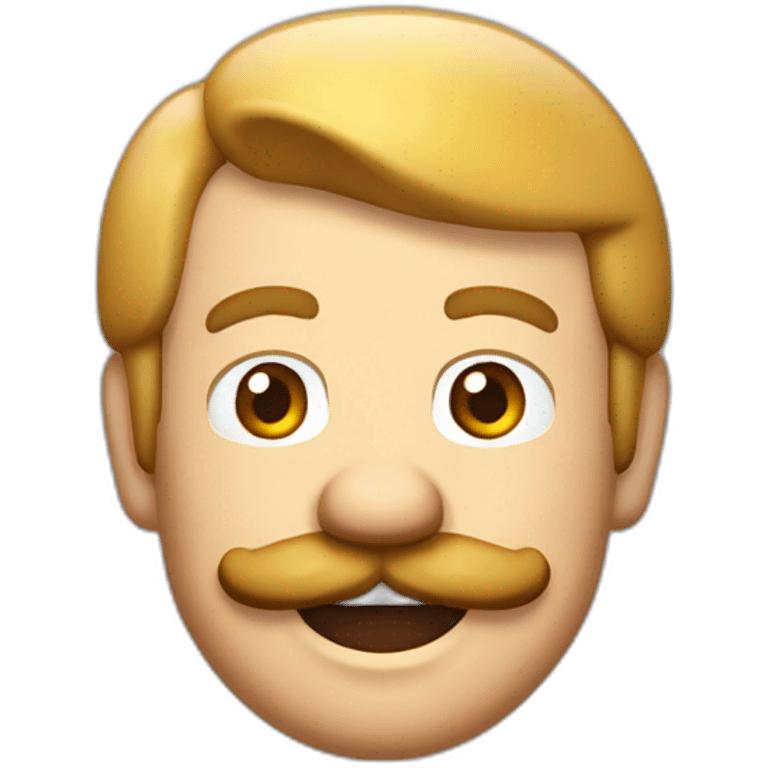 Mario boit de la bière emoji