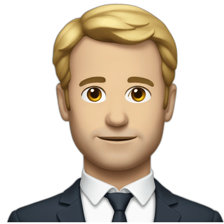 Macron body emoji