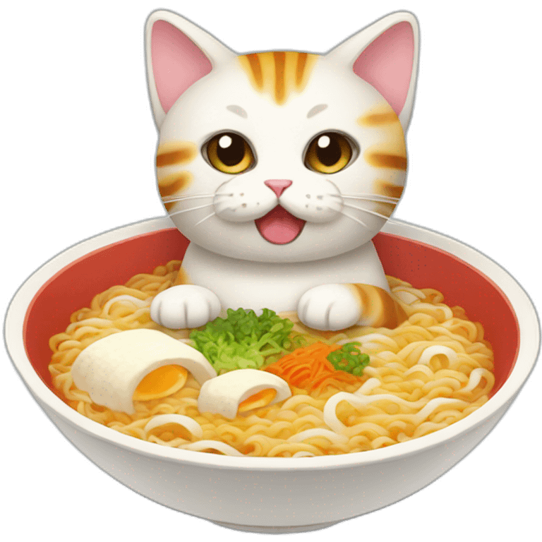 Ramen-kitty emoji