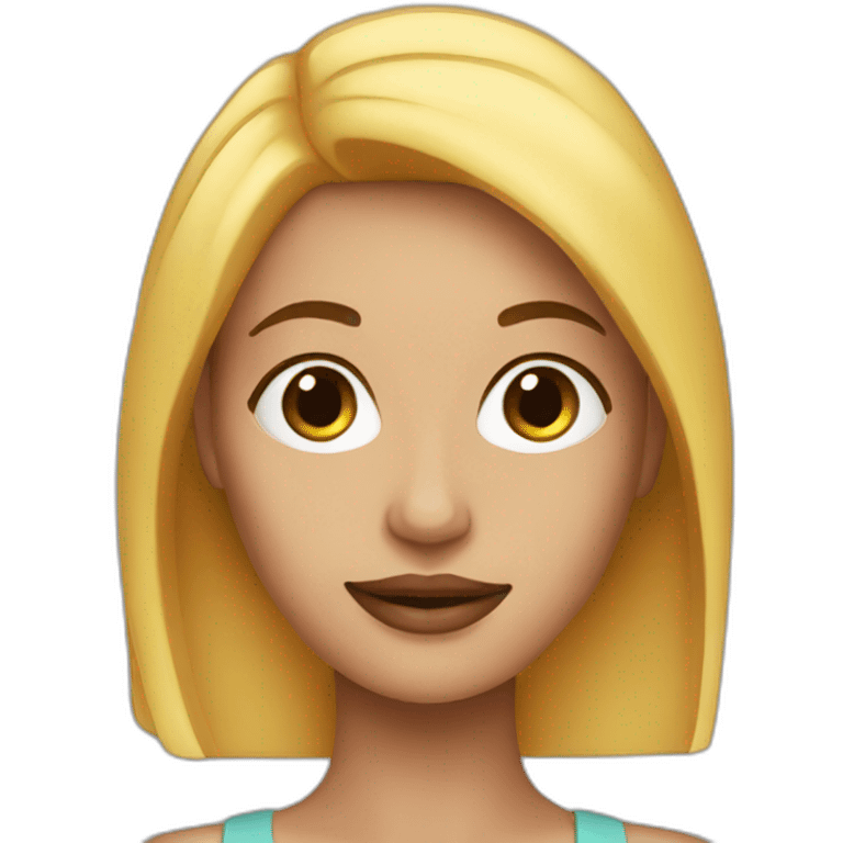 Woman model emoji