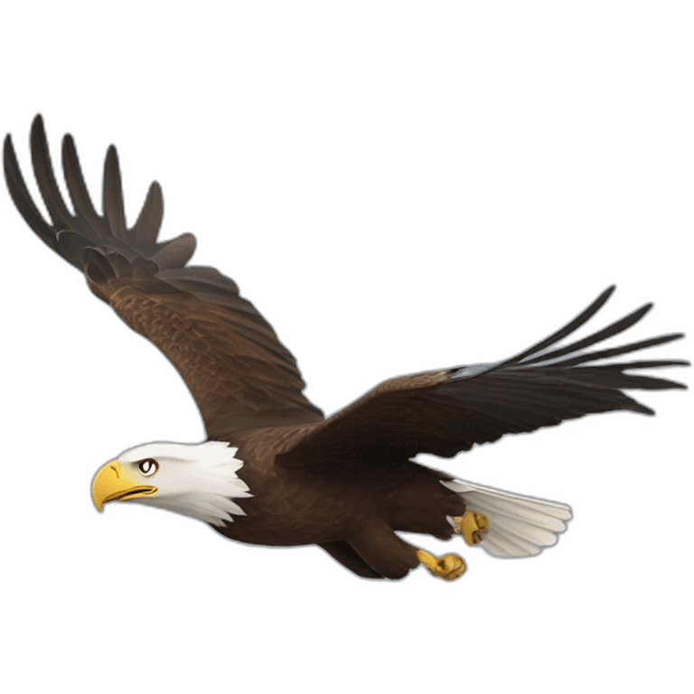 Bald Eagle Flying emoji