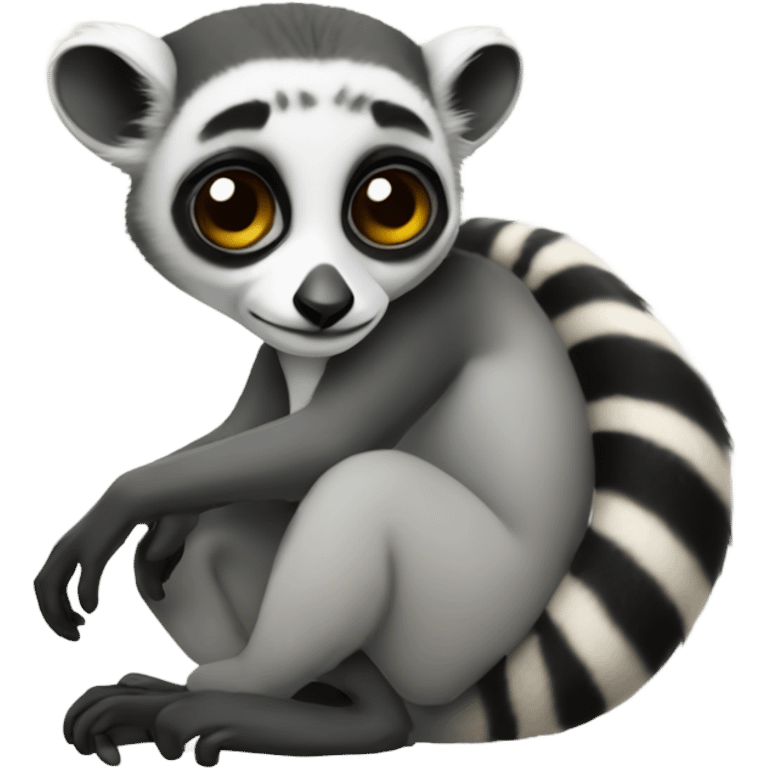 a lemur  emoji