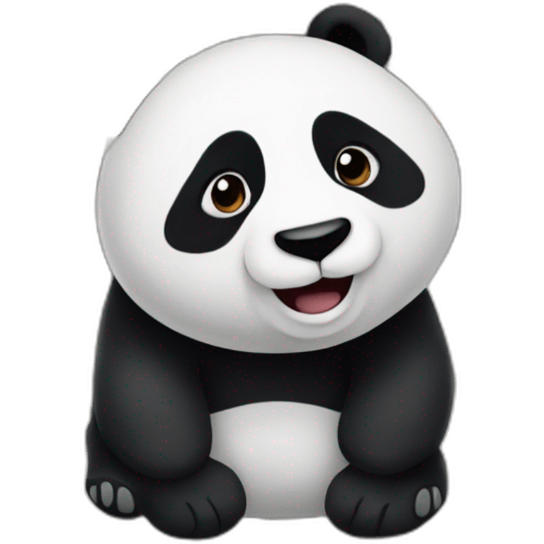 panda in the underground emoji