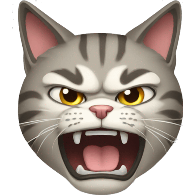 Cat angry emoji