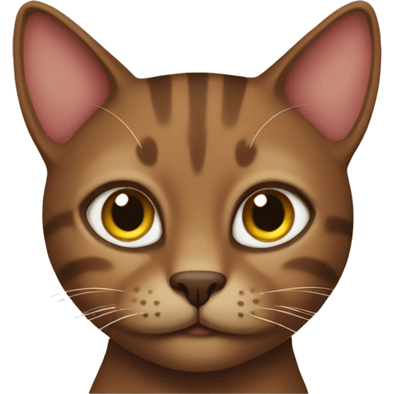 brown cat emoji