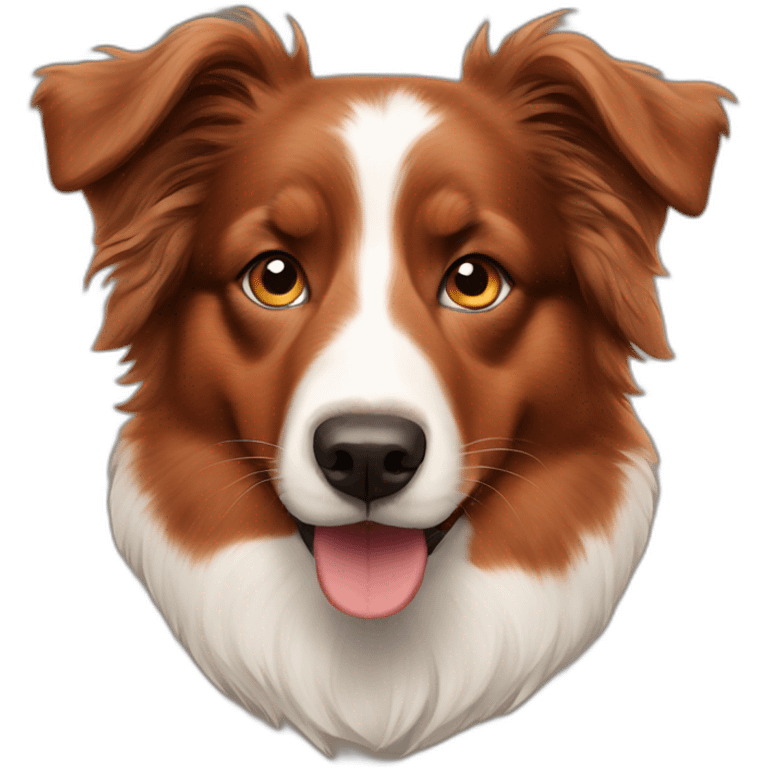 red australian shepherd emoji