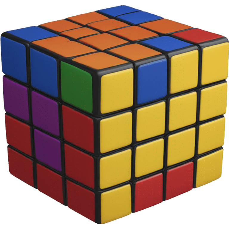 Rubik's Cube emoji