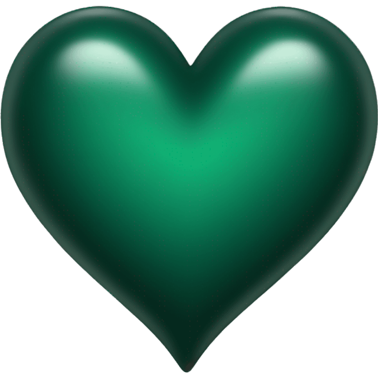 dark green heart  emoji