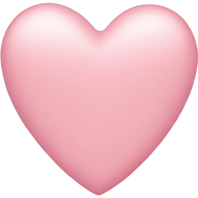 light pink heart emoji