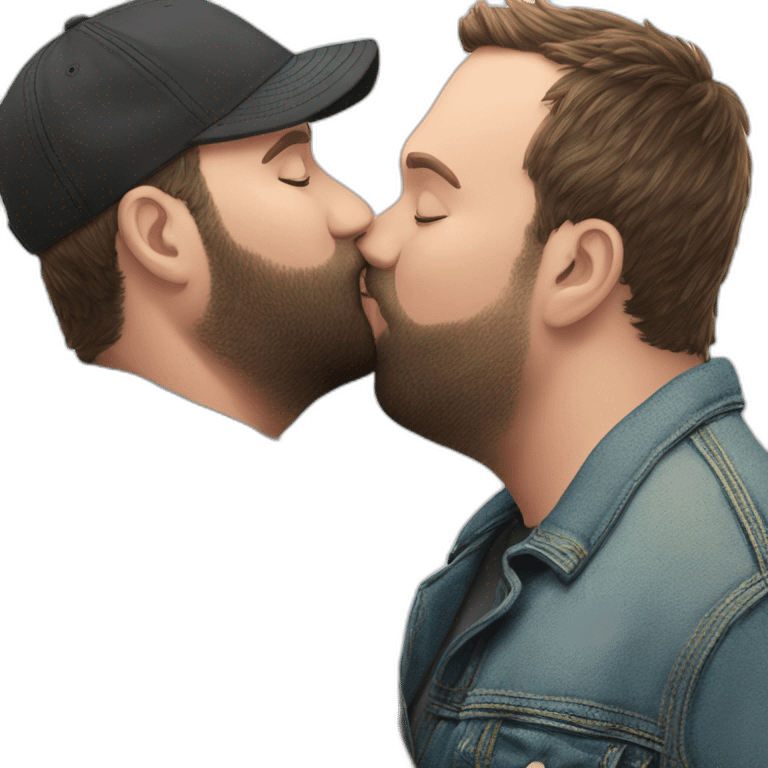 tom segura kissing bert kreischer emoji