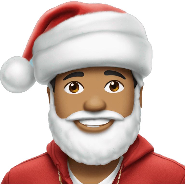 bruno mars with santa hat emoji