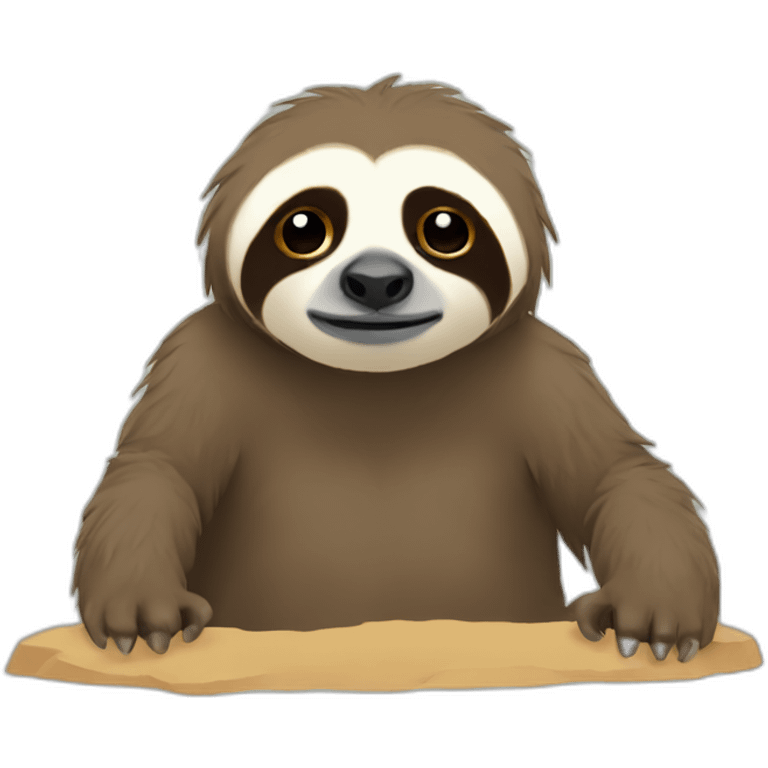 Drought sloth emoji