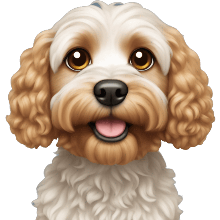 cavapoo dog emoji