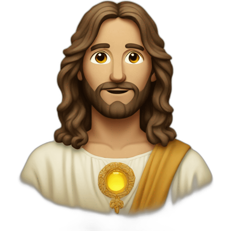 Hippie jesus emoji