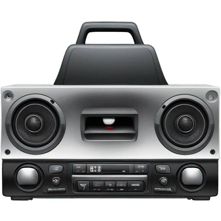 Car stereo 3 musketeer  emoji