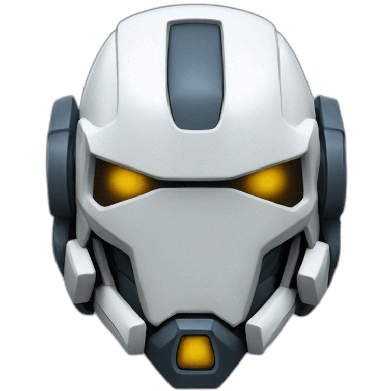 mecha storm helmet emoji