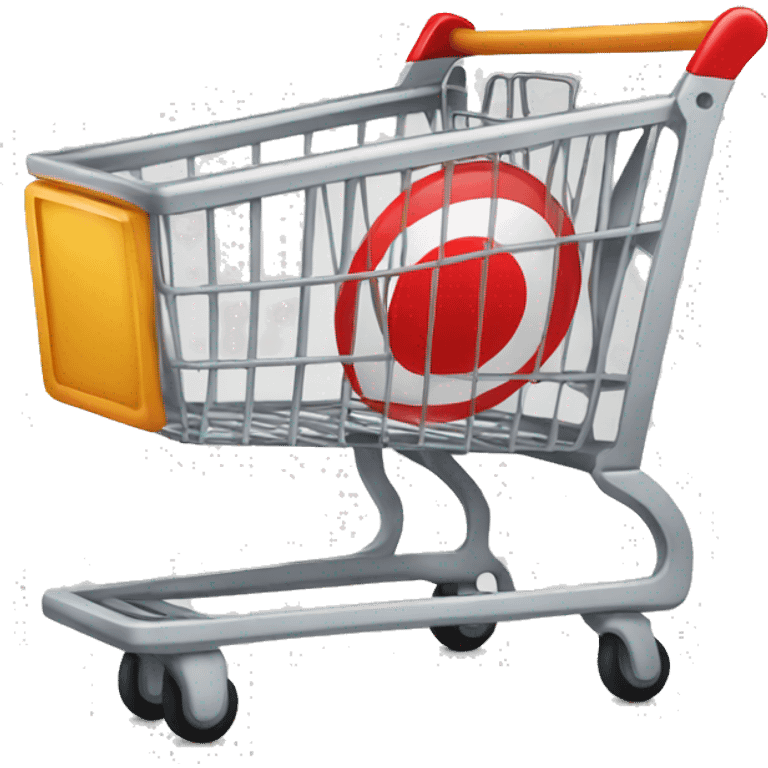 Target shopping cart emoji