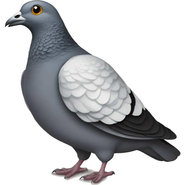 pigeon wearing shakespearean clothes emoji