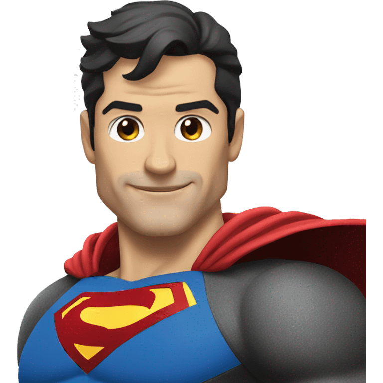 rayo con superman emoji