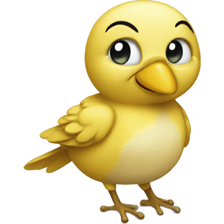 Tweety emoji