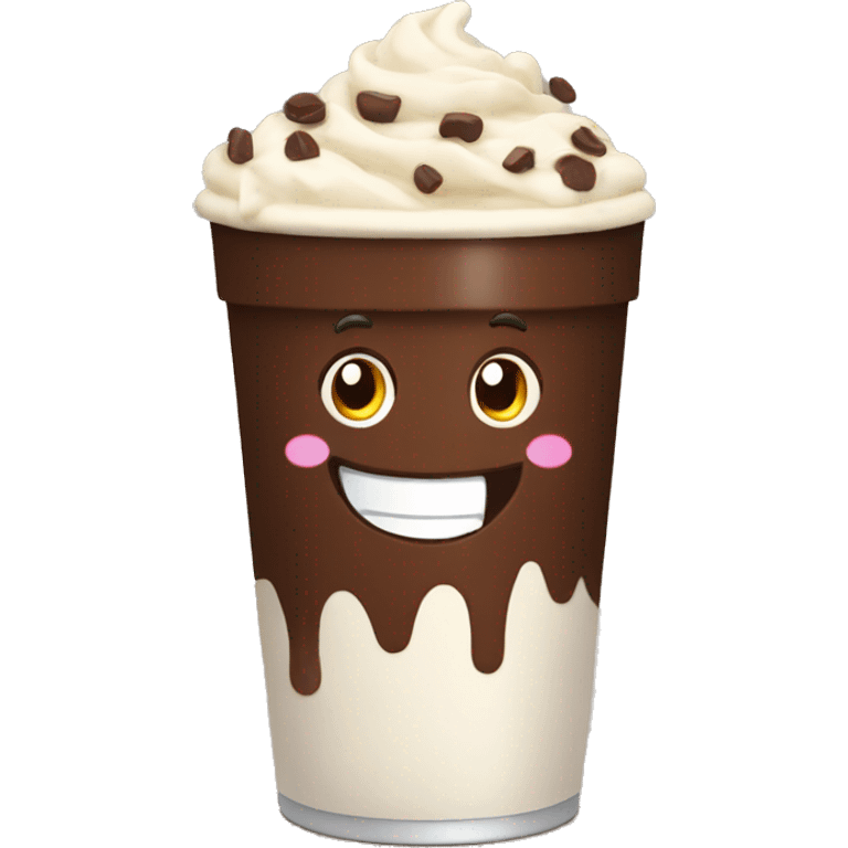 Chocochip shake emoji