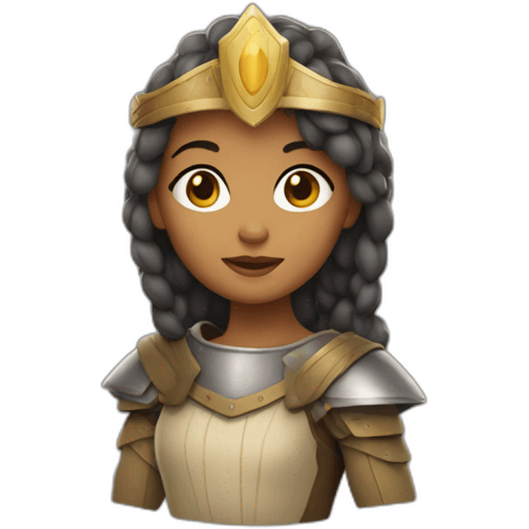 cute joan of ark emoji