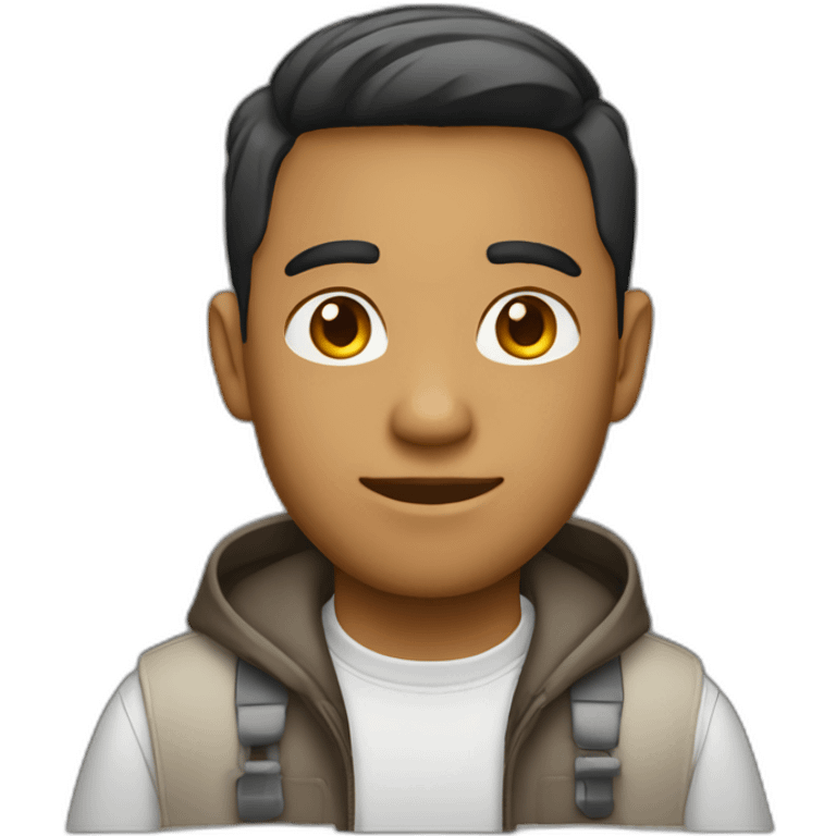 developer on mac laptop light skin tone emoji