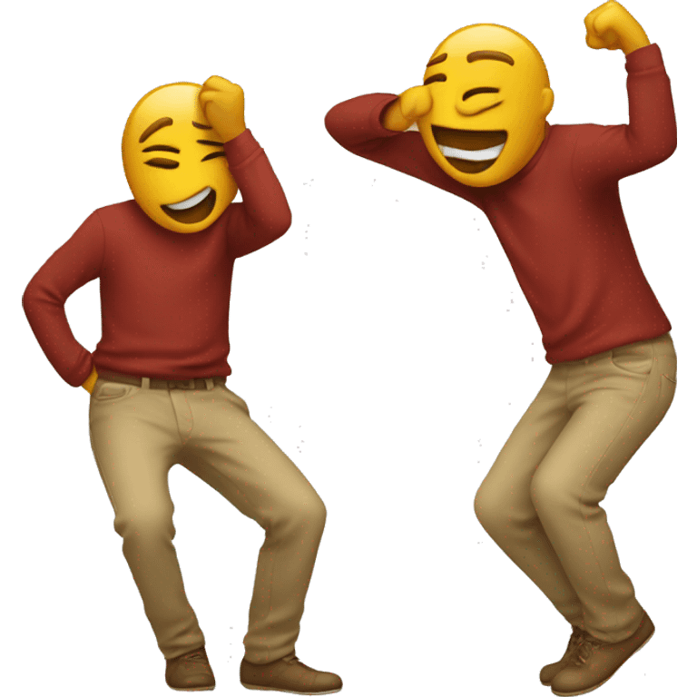 Dabing emoji emoji