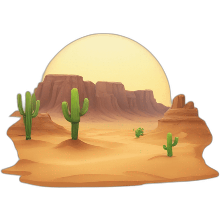 desert emoji