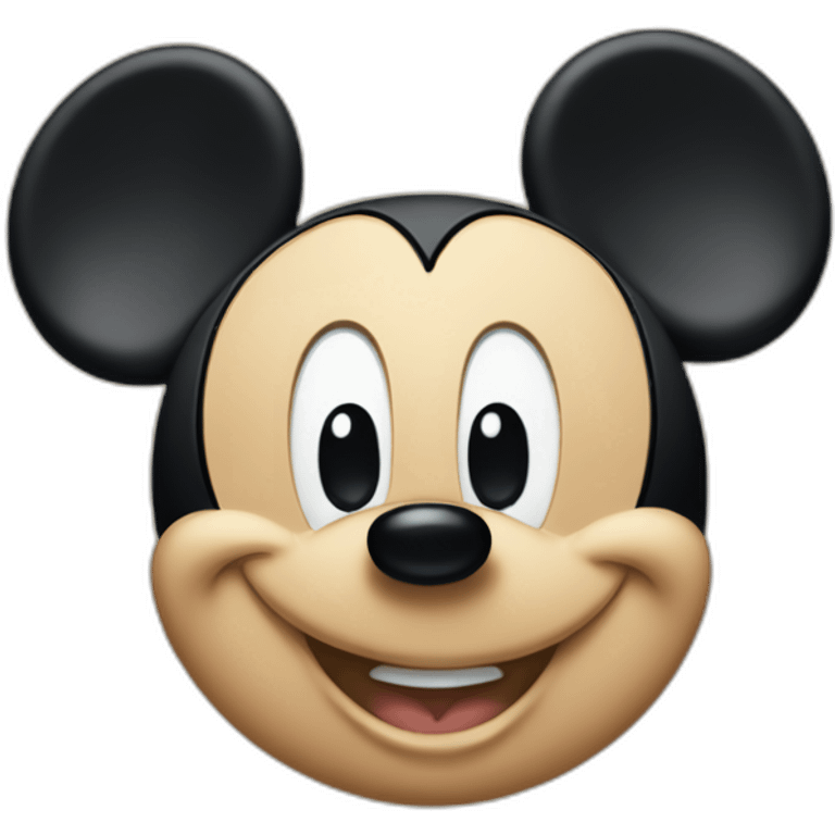 mickey mouse in disney land emoji