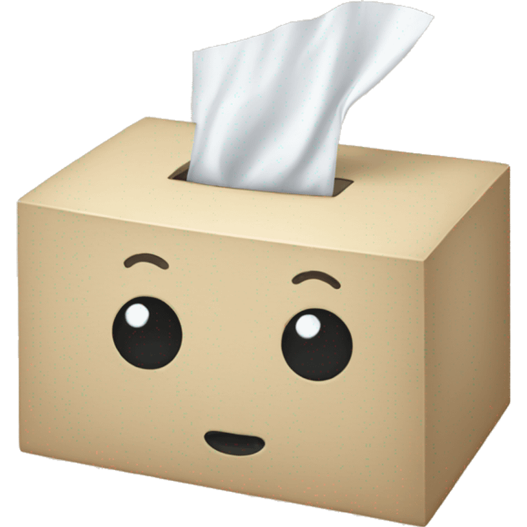 Tissue box emoji